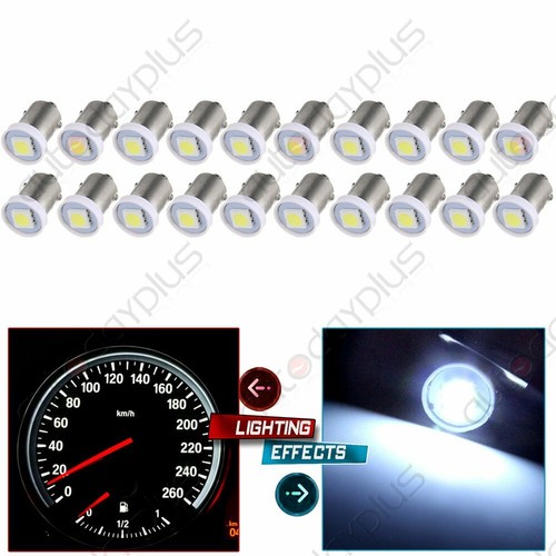 20X Ultra White 15050SMD LED Buls For Car Map LIGHT BULBS BA9S 1895 12V eBay
