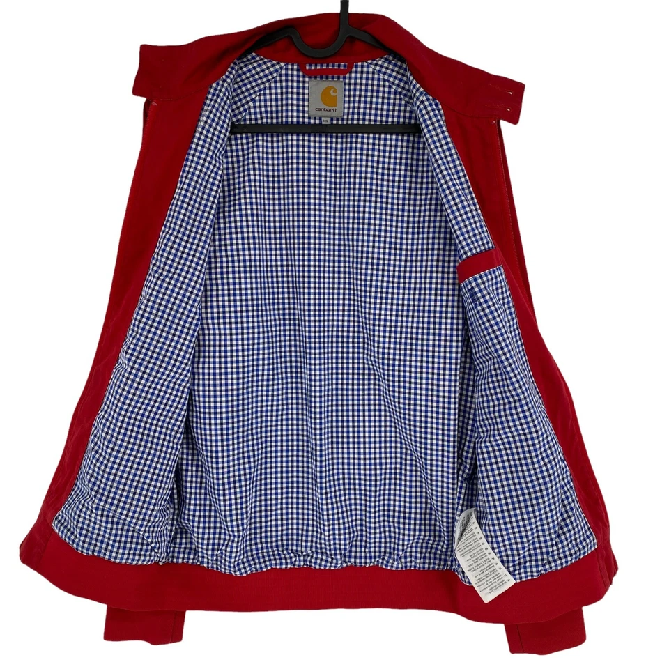 Carhartt Rojo Mezcla de Algodón Grosero Chaqueta TALLA XS - Imagen 4 de 4