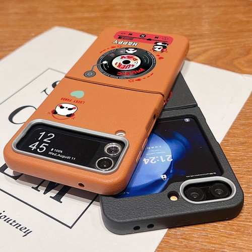 For Samsung Galaxy Z Flip6 Flip5 Flip4 3 ShockProof TPU Soft Panda Case Cover - Picture 5 of 17