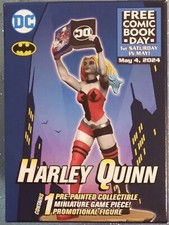 FCBD HARLEY QUINN HEROCLIX EXCLUSIVE FIGURE WIZKIDS FREE COMIC BOOK DAY