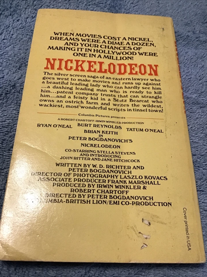 E.M. Corder NICKELODEON -1976 moive, Burt Reynolds, Ryan & Tatum O'Neal comedy — 第 2/3 张图片