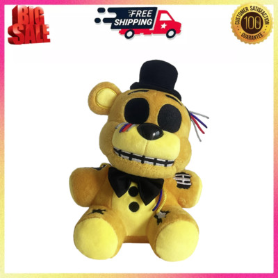 XSmart 9'' Withered Golden Freddy Plush V2 Limited Edition, Unique Gift