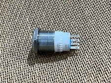 12V LED Momentary Horn Button Metal Switch 19mm Push Button Light Switch Sales