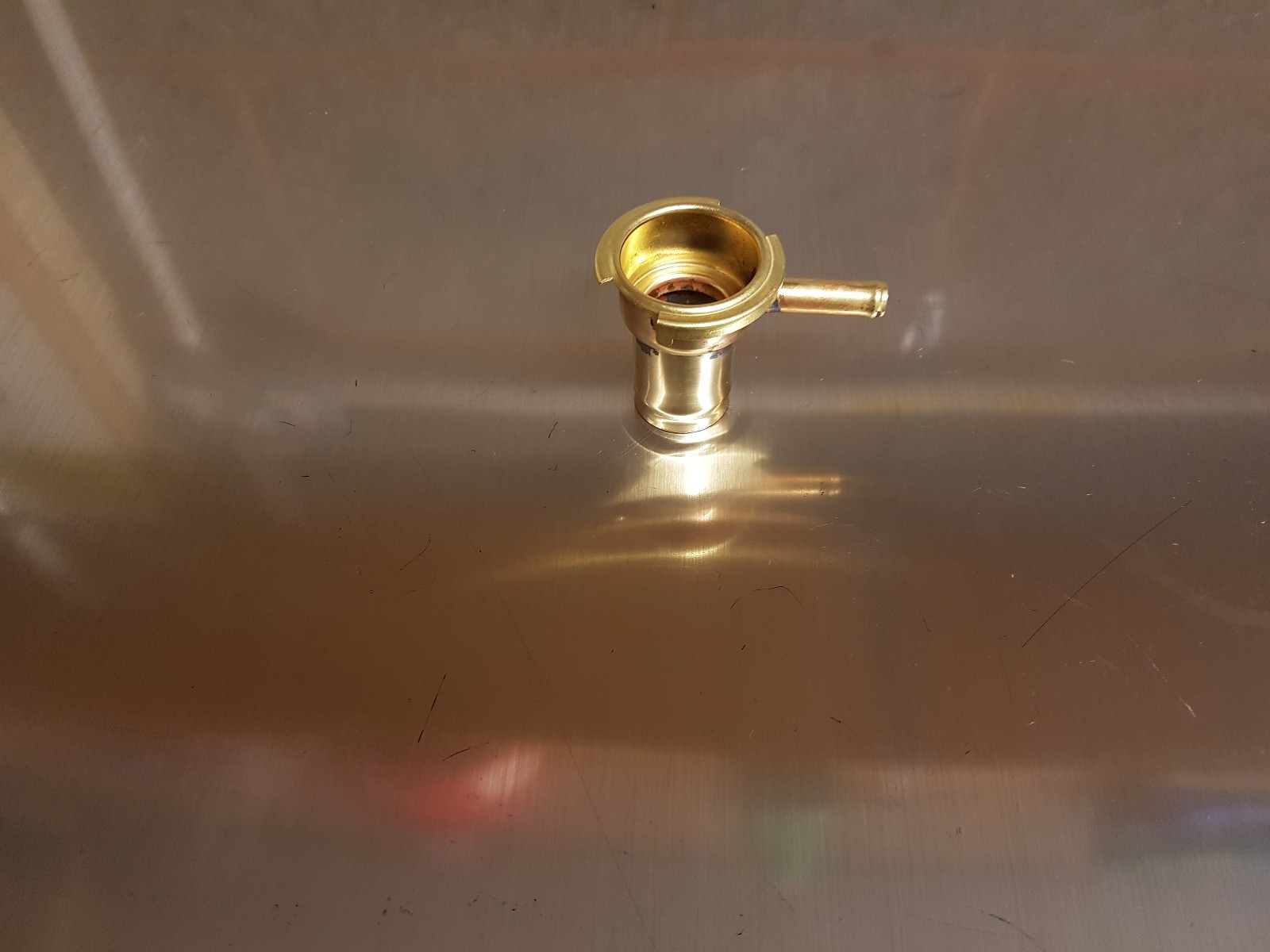 Extended Brass Radiator Filler Neck Standard 56 mm OD eBay