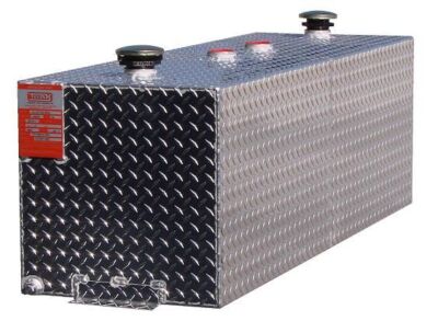 Aluminum Tank Industries 72 Gallon Split Dual Aluminum Fuel Transfer Tank TTL85S