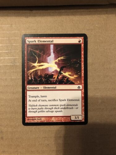 Spark Elemental MTG Fifth Dawn Red Common Creature