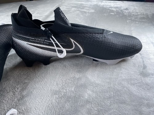 Nike Men’s Vapor 360 Pro Edge Cleats 13.5 Black White Flyknit Futbol Football - Picture 16 of 23