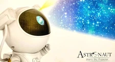 LED Astronaut Space Night Light Projector Galaxy Starry Nebula Projection Lamps