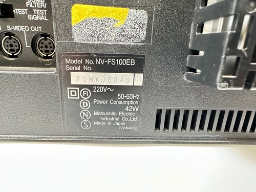 Panasonic NV-FA100EB HQ Video Cassette Recorder Hi Fi Stereo - Picture 8 of 8