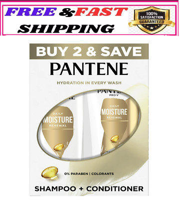 Pantene Pro-V Daily Moisture Renewal Shampoo and Conditioner Set