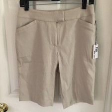 Tail White Label Activewear Woven Solid Short Chino Size 4 NWT