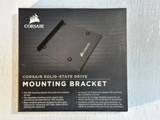 Lot of 2 Corsair Mounting Bracket Kit 2.5" to 3.5" Drive Bay CSSD-BRKT1 SSD