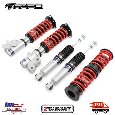 FAPO Coilover lowering kits for Honda Civic EX LX Si Sedan 2006-11 Adj Height