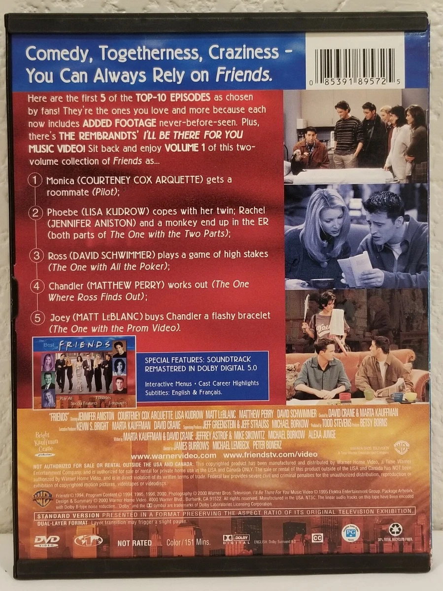 Friends season 1 subtitles english online sale