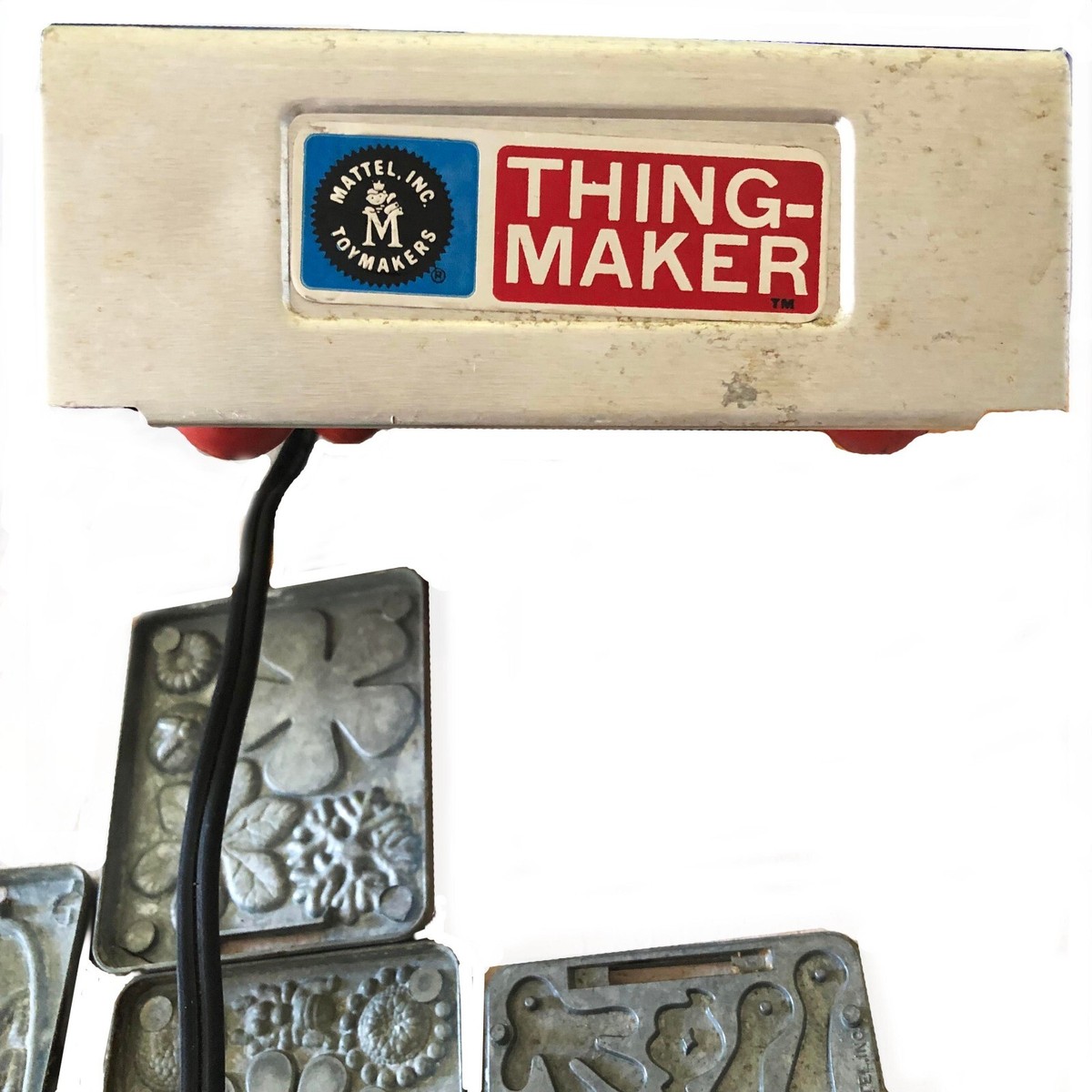 Mattel 1964 Thingmaker Creepy Crawlers with assorted 8 die