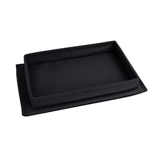 5 Taschen Sofa Armlehne Organizer mit Getränkehalter Tablett TV Fernbedienung Halter - Bild 3 von 7
