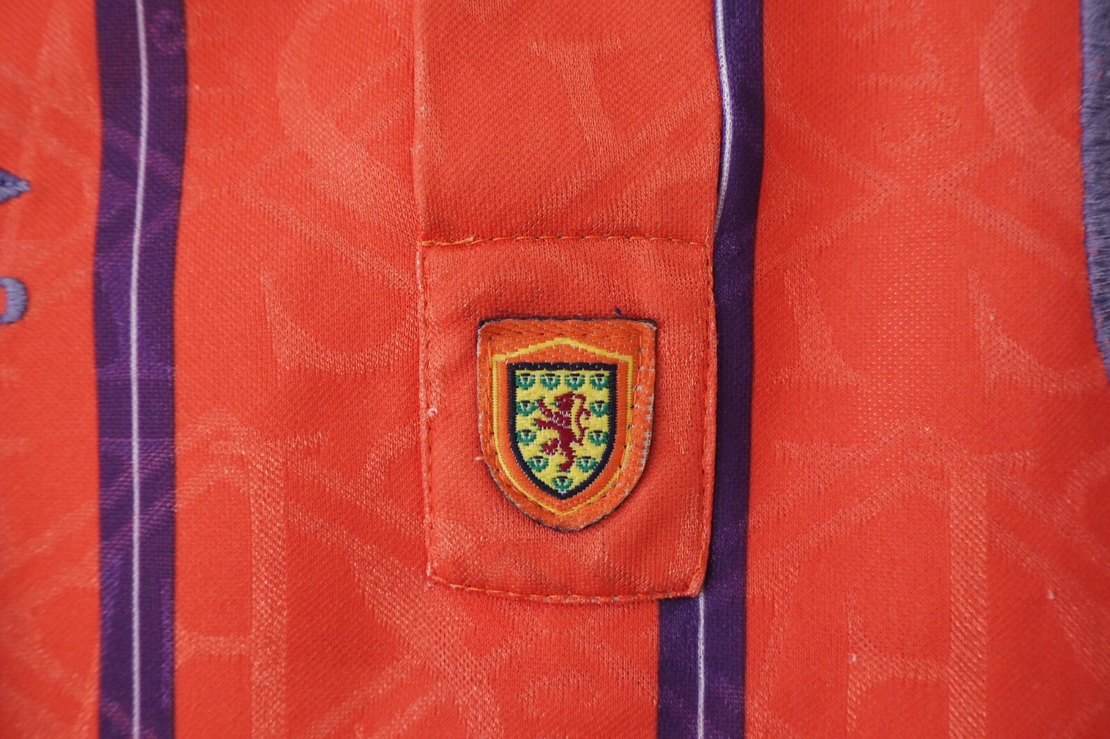 Scotland 1993 Umbro Away Jersey - Orange