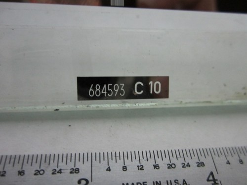 MICROSCOPE PART HEIDENHAIN GERMANY C10 POSITIONING RULER OPTICS AS IS BIN#S1-07 - Picture 4 of 5