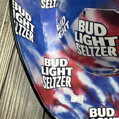 Bud‎ Light Seltzer Blue Tie Dye Cowboy Hat Bud Light Seltzer Cowboy Hat New | Mercari main image 3