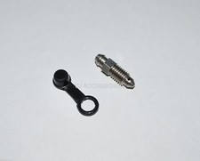 Front Caliper Stainless Bleed Nipple & Cover for GSF1200 Bandit 96-00 MK1