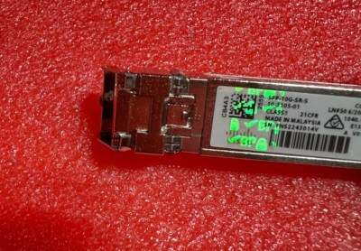 Genuine Cisco SFP-10G-SR-S 10-3105-01 V01 10GBASE-SR SFP+ Module With Hologram