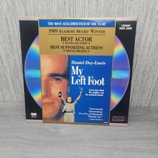 MY LEFT FOOT 1990 Daniel Day-Lewis Laserdisc LD Like New