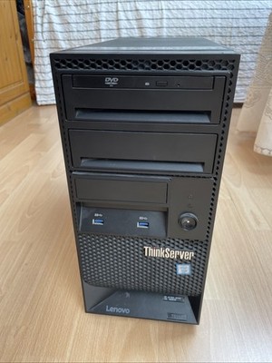 Lenovo ThinkServer TS150, Tower Intel Xeon CPU 16GB DDR4 RAM, ohne Festplatte
