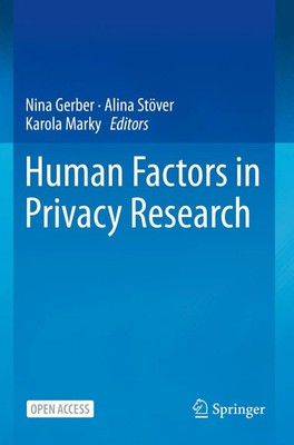 Human Factors in Privacy Research Nina Gerber (u. a.) Taschenbuch xiv Englisch