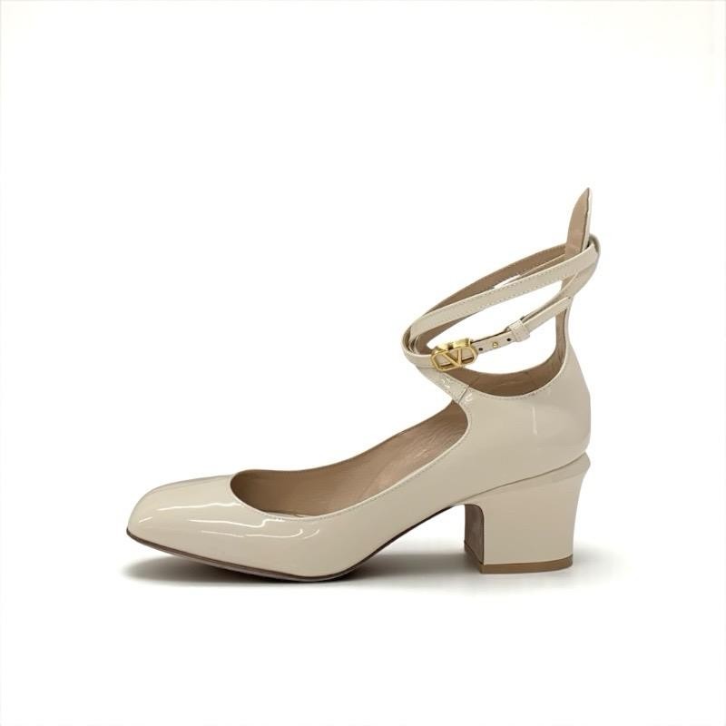 Valentino Garavani Pumps Heel Leather Ivory EU35/US5 116204c thumbnail 13