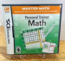 Personal Math Trainer (Nintendo DS, 2009) Complete/CIB, Tested, Fast Shipping