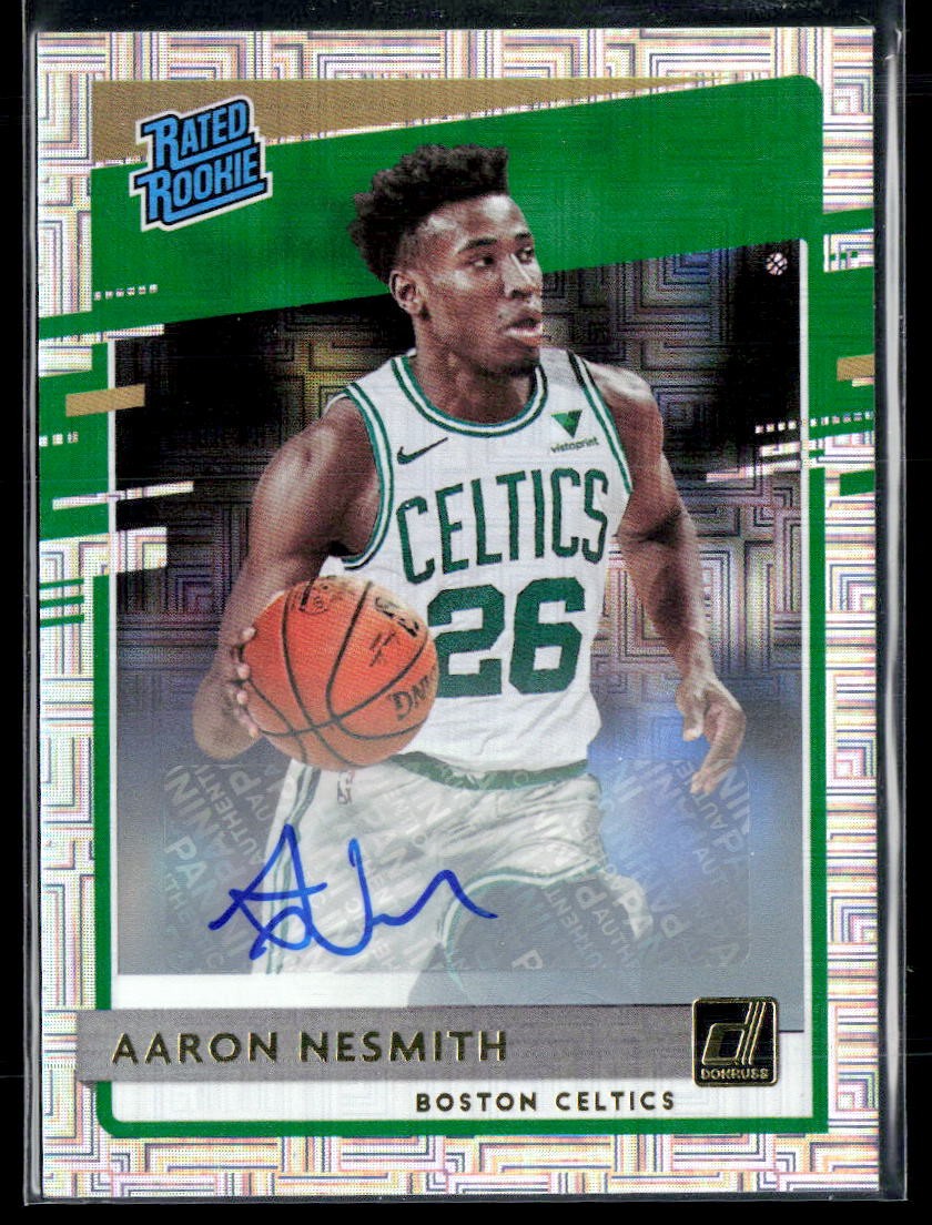 2020-21 Donruss #232 Aaron Nesmith Rated Rookies Signatures Choice