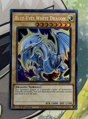 2022 Tin of the Pharaoh's Gods 1st Edition Blue-Eyes White Dragon MP22-EN266