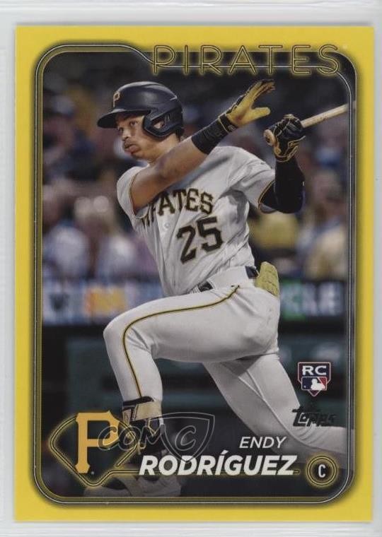 2024 Topps Series 1 Yellow Endy Rodriguez Endy Rodríguez #3 1b9b