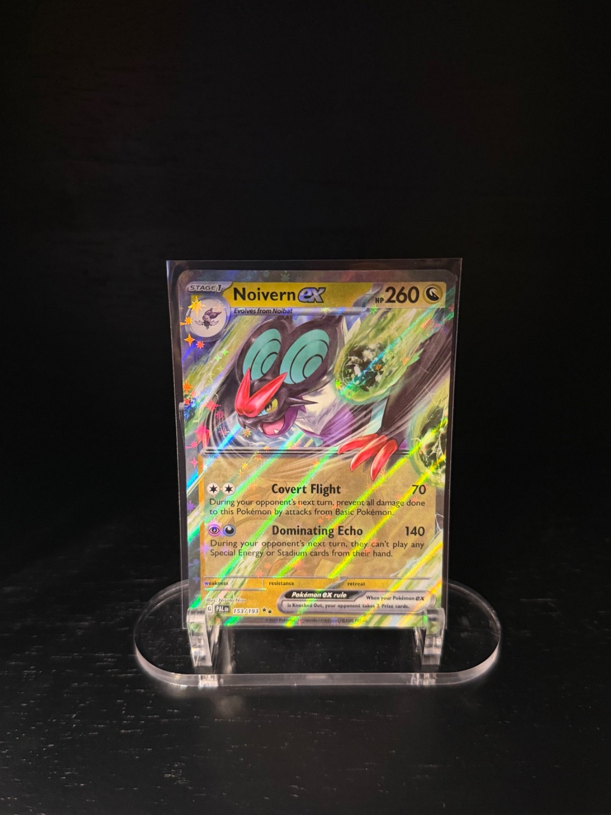 Noivern ex 153/193 Double Rare Paldea Evolved Pokemon Near Mint