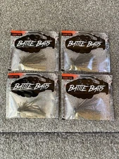 Lot Of 4 NEW Battle Baits Ned Jig Finesse Head Bass Tackle Drop Shot Fishing