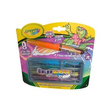 Marcadores de onda de color Crayola vintage sellados 8 marcadores ultra geniales!