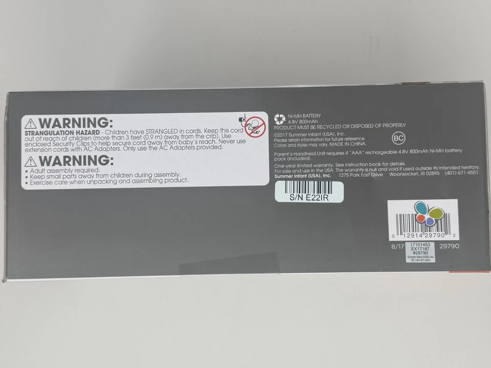 Monitor de video a color con pantalla táctil Summer Infant Baby Pixel 5" - Sistema completo Foto 3 de 3