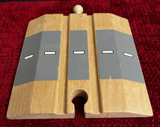Wooden Railway Train Crossing BRIO Thomas and  Friends Road Rail Intersection