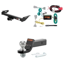 CURT Tow Package Trailer Hitch Wiring Harness 45036 Ball Mount Pin & Clip, 13084