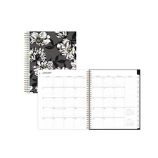 Blue Sky 110216 Jan-Dec 2026 Monthly Planner - Gray/Black/Gold Cover New