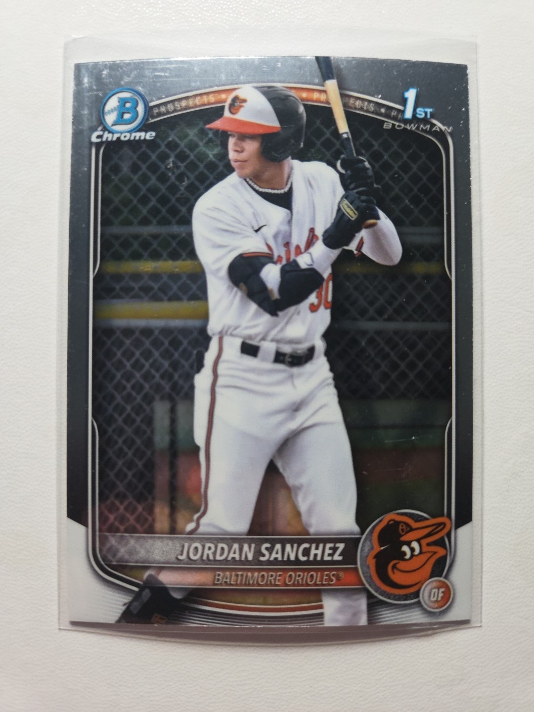 2025 Bowman Chrome 1st Jordan Sanchez BCP-208 Orioles