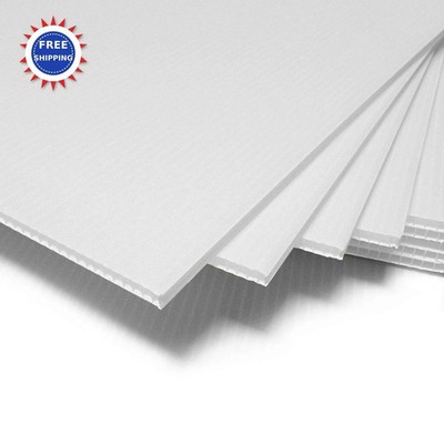 T SIGN Corrugated Plastic Sheets Coroplast Sign Blank Board 36 Inch 16 Inch
