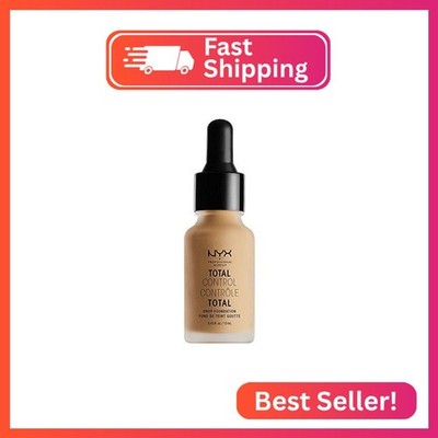 NYX PROFESSIONAL MAKEUP Total Control Drop Foundation - True Beige, Medium With