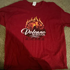 Kings Dominion Volcano The Blast Coaster Amusement Park 2XL Vintage — photo 1
