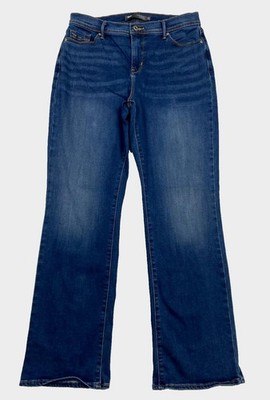 Levis Size 12 Womens Perfectly Slimming 512 Bootcut Denim Jeans Stretch X8