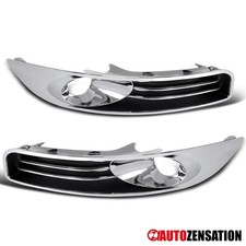 Fit 2006-2012 Chevy Impala Lt Ltz Ss Chrome Bumper Fog Lights Trim Covers Bezels Fit 2006-2012 Chevy Impala Lt Ltz Ss Chrome Bumper Fog Lights Trim Covers Bezels