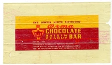 c1940s Orma 5c candy bar wrapper - 1-oz - Willbrand Candy Brooklyn New York