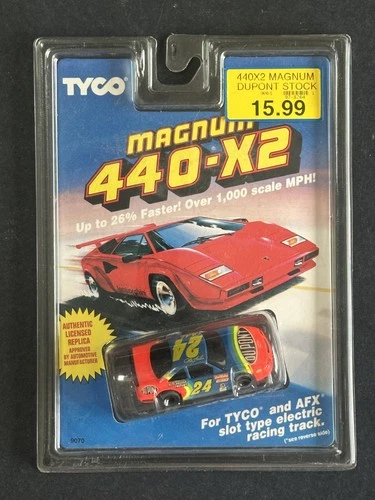 TYCO Magnum 440 X2 Jeff Gordon Dupont #24 NASACR HO Slot Car