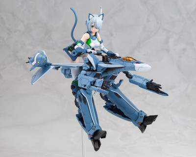 Aoshima VFG Macross Delta VF-31A Kairos SP 155mm Pre-painted Model