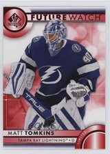 2023-24 SP Authentic Future Watch Red Limited Matt Tomkins #164 0n64